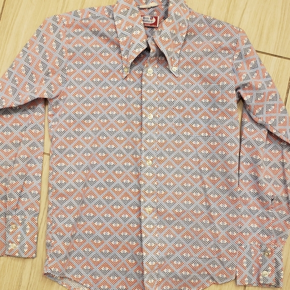 don walker Tops - Vintage 70s Collar Don Walker Shirt